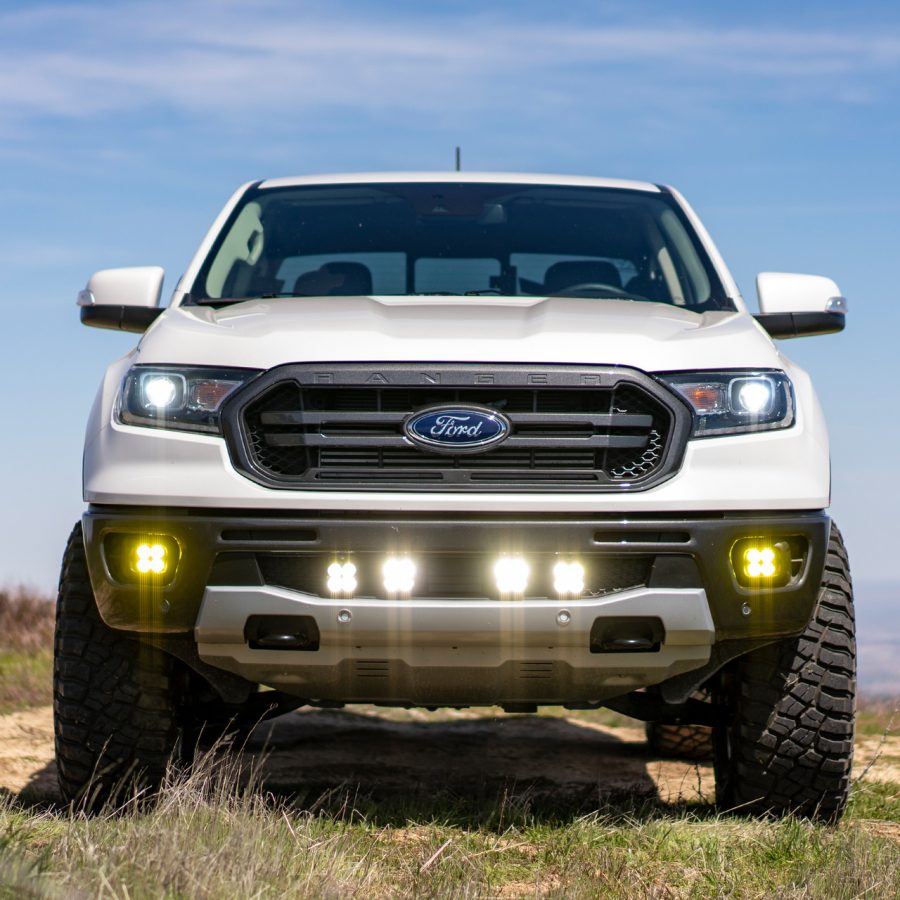 4-Light LED Grille Kit – Ford Ranger 2019–2023