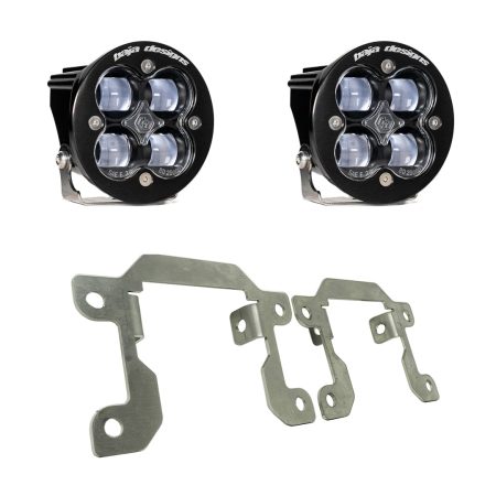 Baja Designs Squadron SAE Fog Pocket комплект LED светлини за Ford Ranger 2019–2023; Ford Bronco 2021–2025