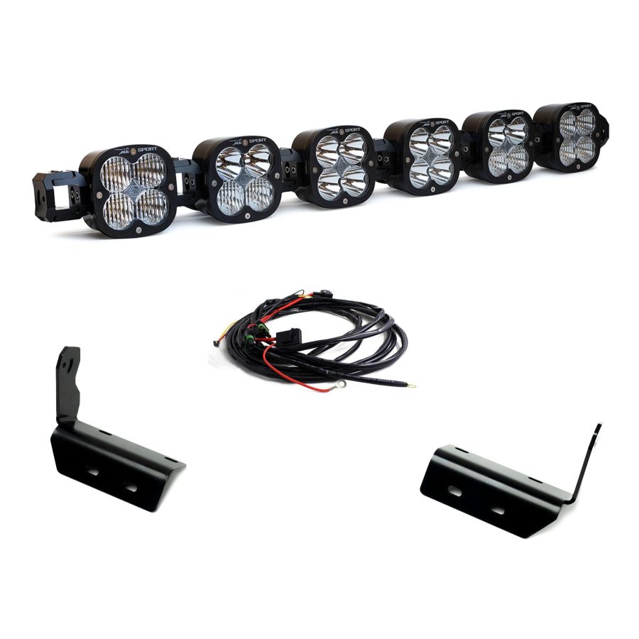 6-Light Linkable LED Front Bumper Kit – Ford 2024-2026 F-150 Raptor R/37