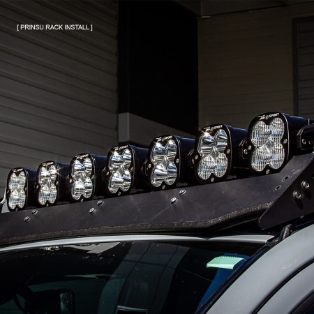 Baja Designs 7XL Linkable покривен LED бар за Prinsu багажник – Toyota 4Runner (2010–2024) / FJ Cruiser (2007–2014) / Tacoma (2005–2023) / Tundra (2007–2021)