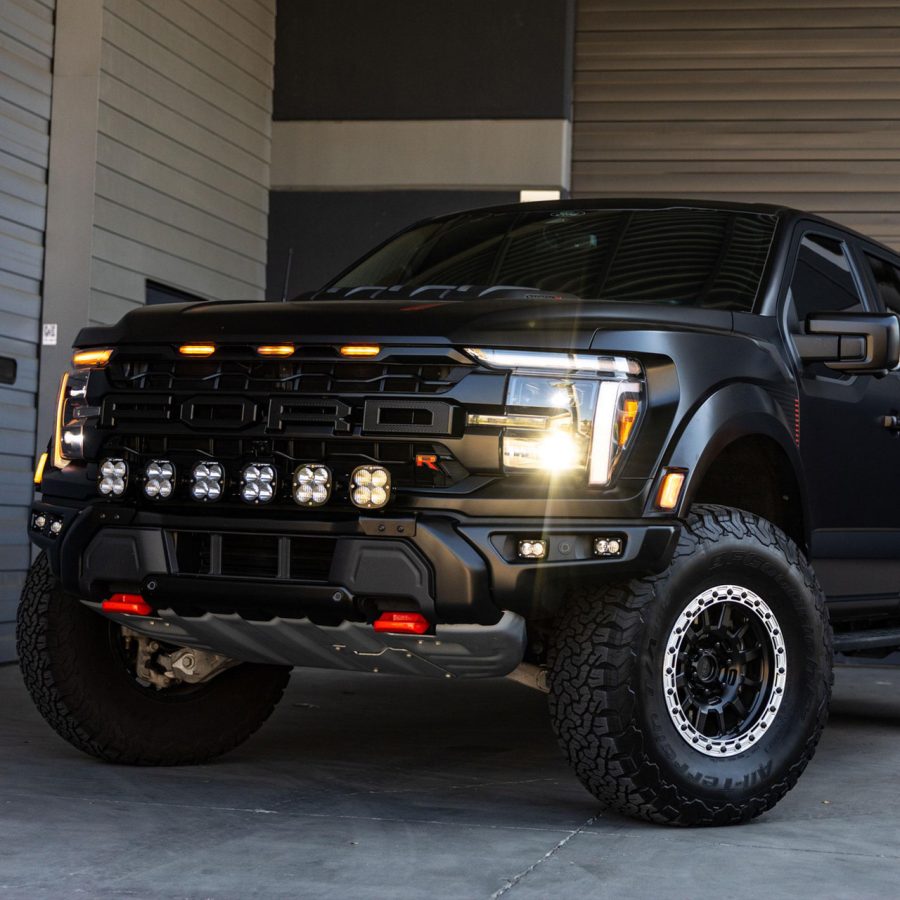 6-Light Linkable LED Front Bumper Kit – Ford 2024-2026 F-150 Raptor R/37