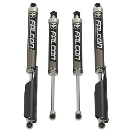 TeraFlex Falcon Sport Shock Kit for Ford F-250 (2017+) – 0–2" Leveling