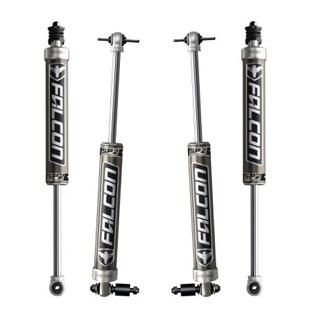 TeraFlex Falcon SP2 2.1 Monotube Shock Kit for Jeep Wrangler Unlimited JK (2007-2018, 4-Door), 1.5-2.5" Lift