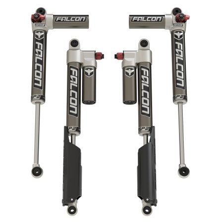 TeraFlex Falcon SP2 3.3 Fast Adjust Piggyback Shock Kit for Jeep Gladiator JT (2020+), 2-3" Lift