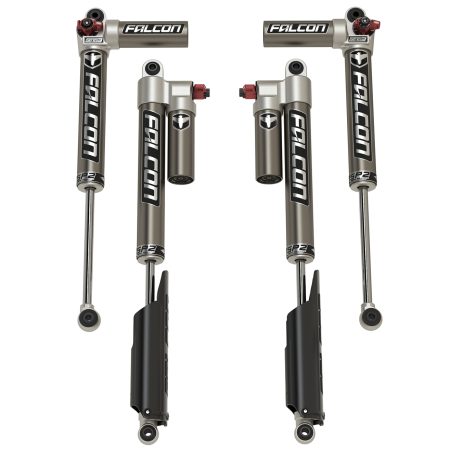 TeraFlex Falcon SP2 3.3 Fast Adjust Piggyback Shock Kit for Jeep Gladiator JT (2020+, Long-Travel), 3.5-4.5" Lift