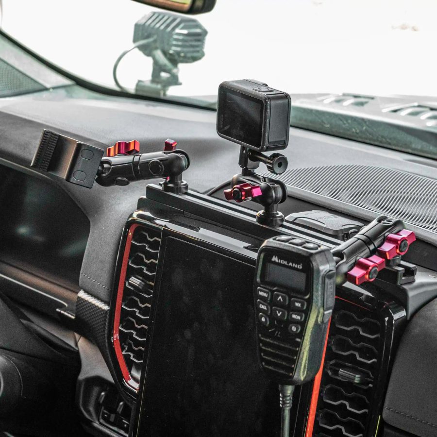 Стойка за табло Tackform Slim Track с държач по избор – Ford Ranger (2024+)