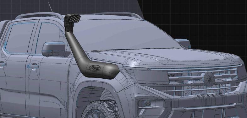 Шнорхел Safari V-SPEC – Volkswagen Amarok 2nd Gen (2023–)