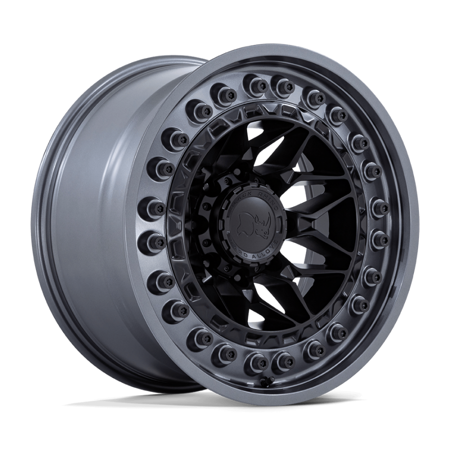 Black Rhino Hard Alloys Alpha – Матово черно с графитен ръб
