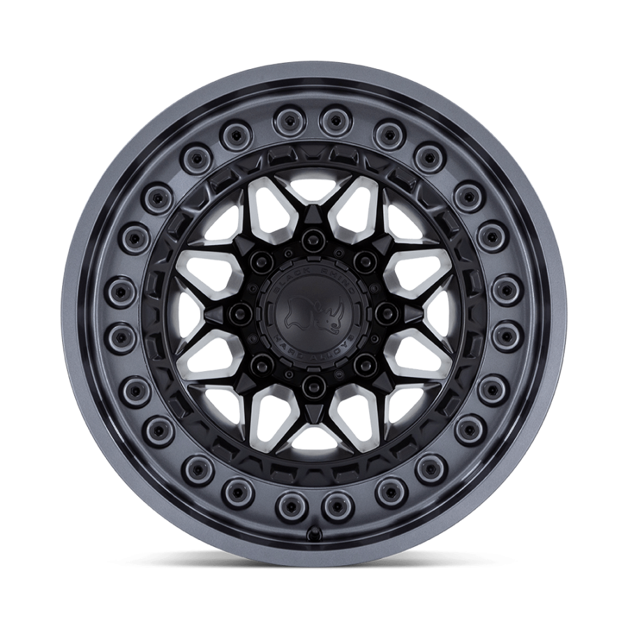 Black Rhino Hard Alloys Alpha – Матово черно с графитен ръб