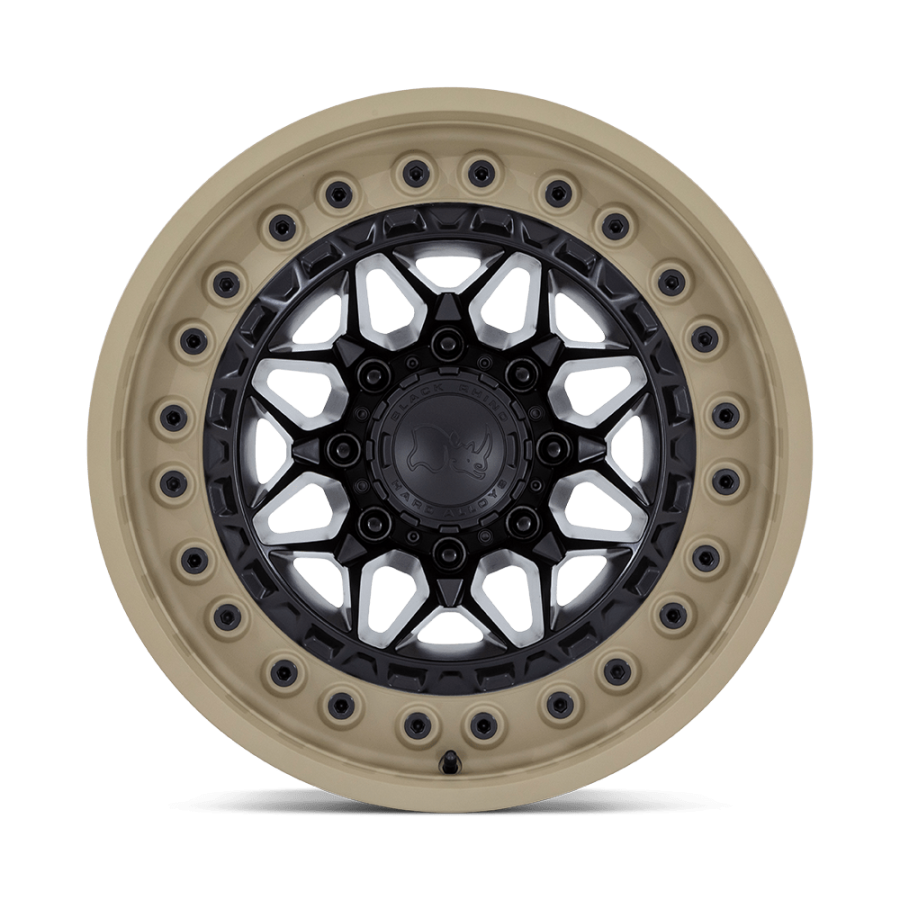 Black Rhino Hard Alloys Alpha – Матово черно с пясъчен ръб