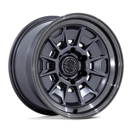 Black Rhino Hard Alloys Mondo – Матов графит с гланцово сив ръб