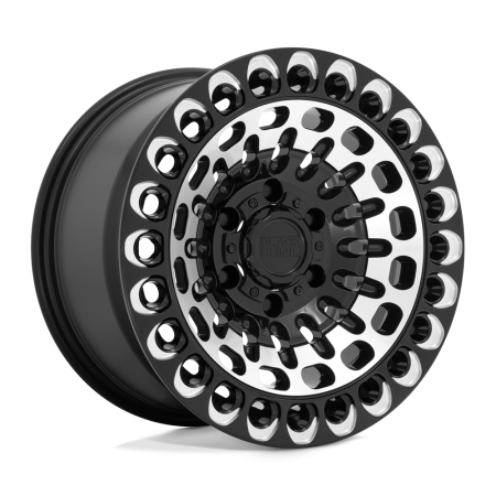 Black Rhino Hard Alloys Labyrinth – Черен гланц с фрезовани елементи и полирано лице
