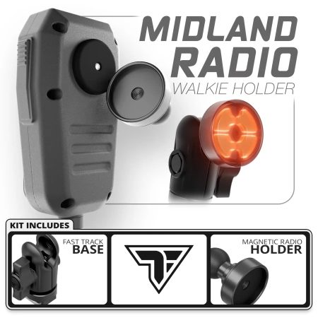CB микрофон Midland MXT Tackform – основа Fast Track с гнездо 20 мм