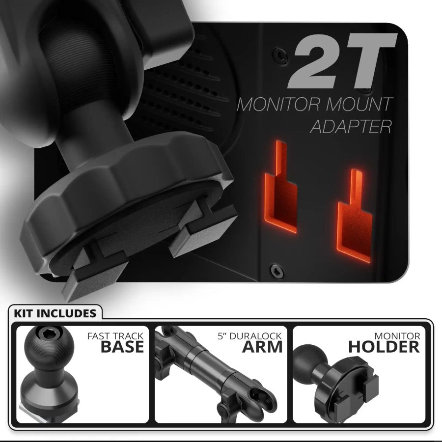 Тунер 2T (Dual-T) Tackform – основа TRAXX™ Fast Track – рамо DuraLock 5"
