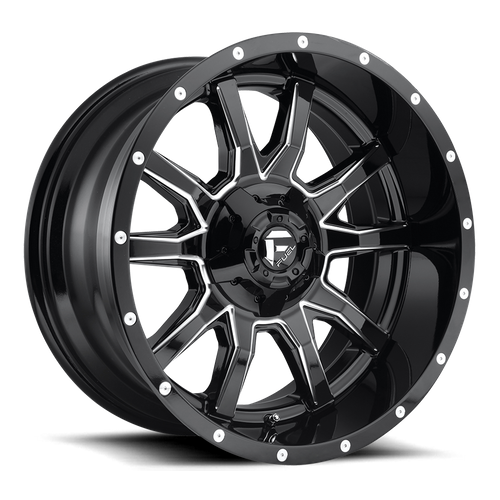 Fuel 1PC Vandal – Gloss Black with Milled Accents