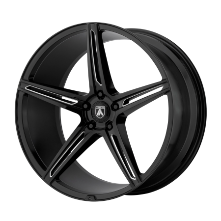 Asanti Black Alpha 5 – Черен гланц с фрезовани елементи