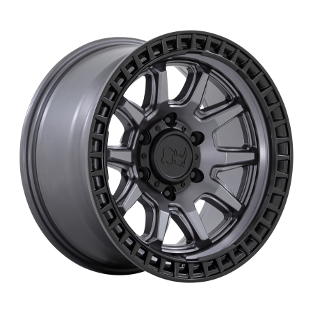 Black Rhino Hard Alloys Calico – Matte Gunmetal with Matte Black Lip
