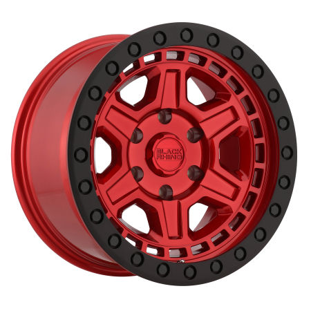 Black Rhino Hard Alloys Reno – Candy червено с черен пръстен