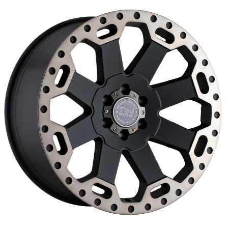 Black Rhino Hard Alloys Warlord – Матово черно с полирано тъмно тониране