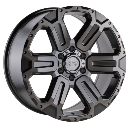 Black Rhino Hard Alloys Wanaka – Матов гънметъл с шлифовано лице и гънметъл оттенък