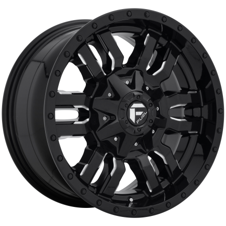 Fuel 1PC Sledge – Черен гланц с фрезовани елементи