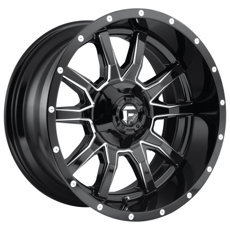 Fuel 1PC Vandal – Gloss Black with Milled Accents