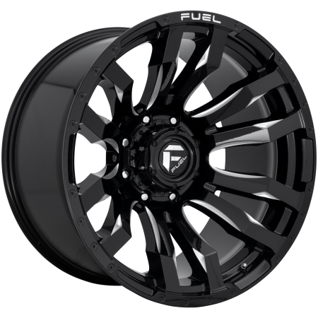 Fuel 1PC Blitz – Черен гланц с фрезовани елементи