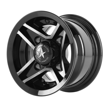 DIVOT UTV 8X7 MACH GLOSS BLACK 00MM