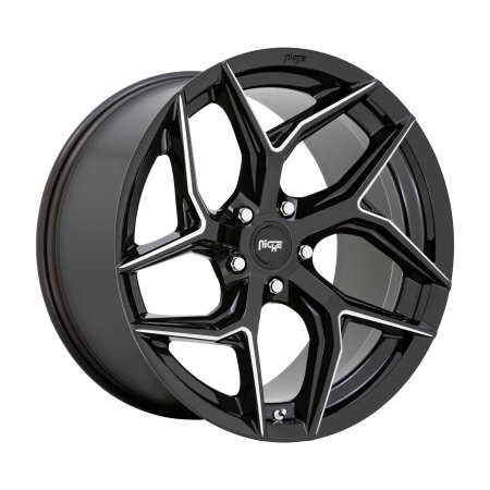 Niche 1PC Torsion – Gloss Black with Milled Accents