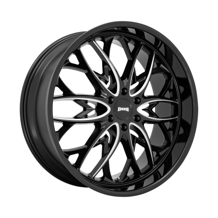 DUB 1PC Og – Черен гланц с фрезовани детайли