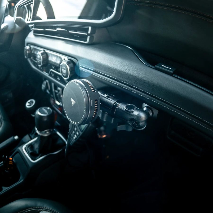 Стойка Tackform LINK™ за дръжката с държач по избор – Jeep Wrangler JL / 4xe / Gladiator JT (2024+)
