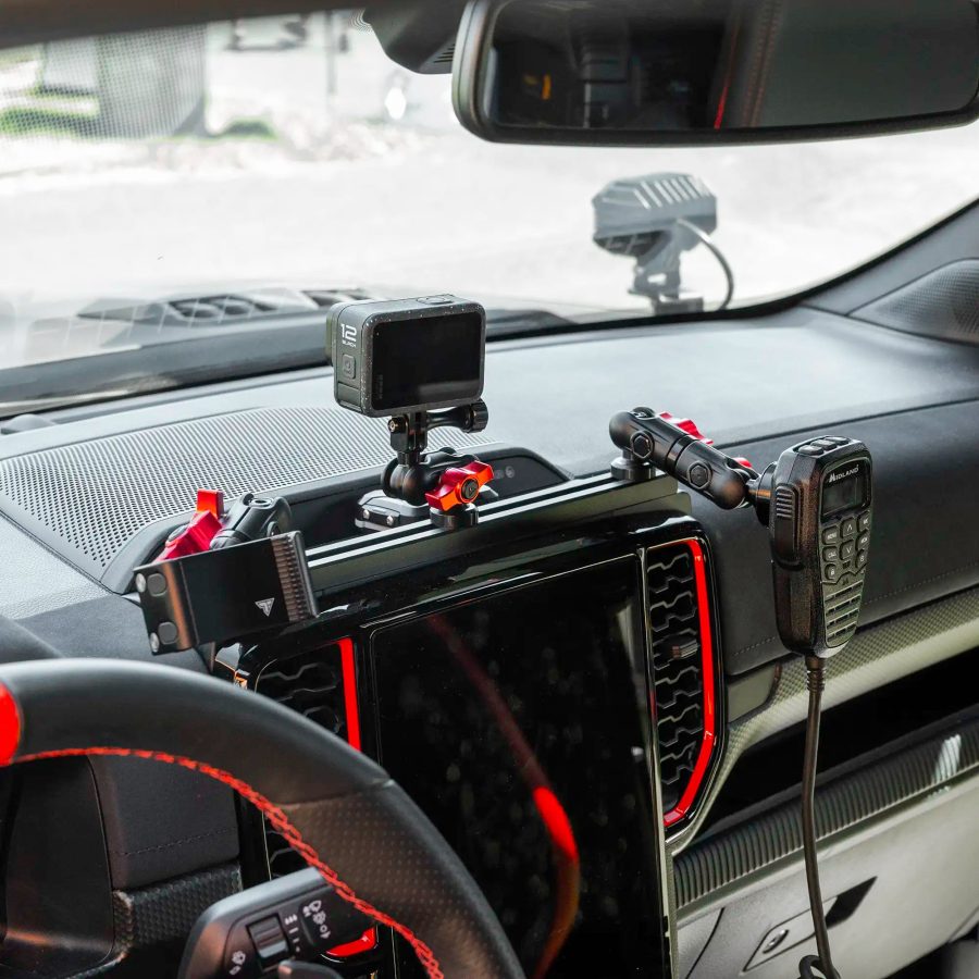 Стойка за табло Tackform Slim Track с държач по избор – Ford Ranger (2024+)