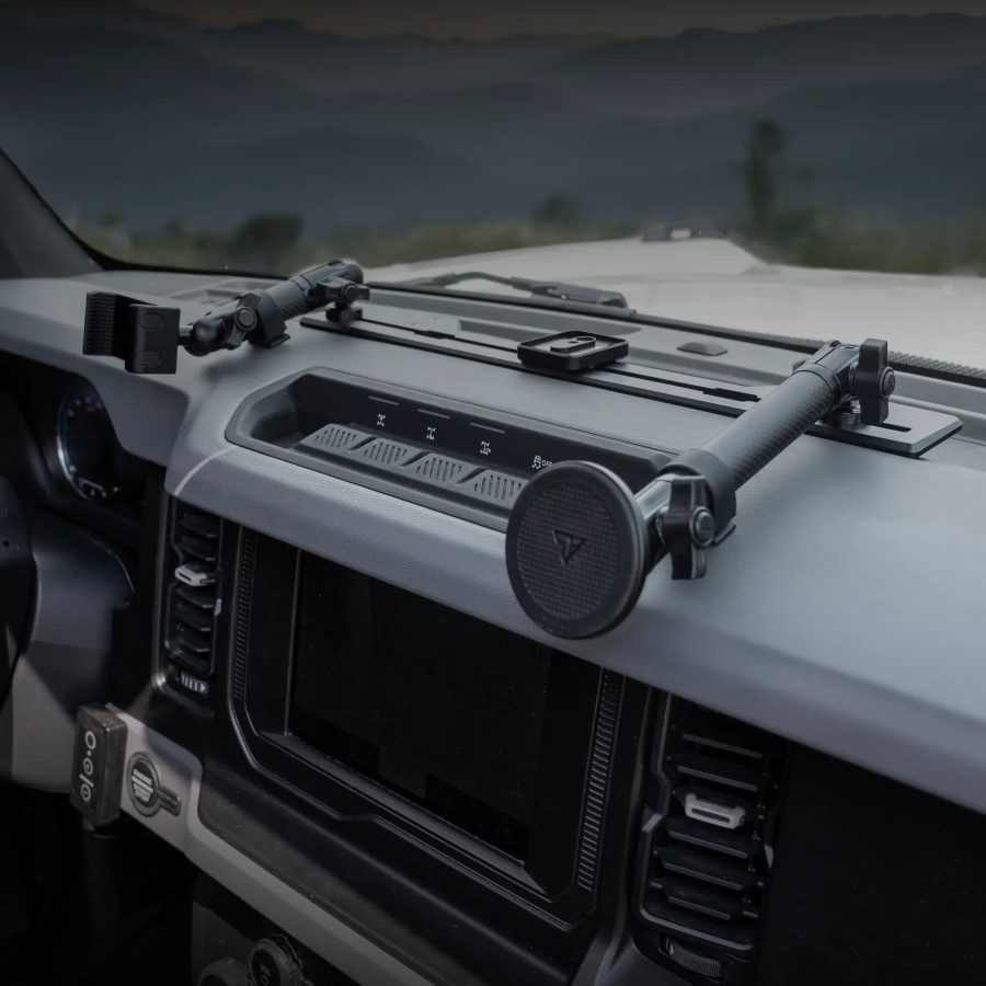 Стойка за табло Tackform Slim Track с държач по избор – Ford Bronco / Bronco Raptor (2021+)