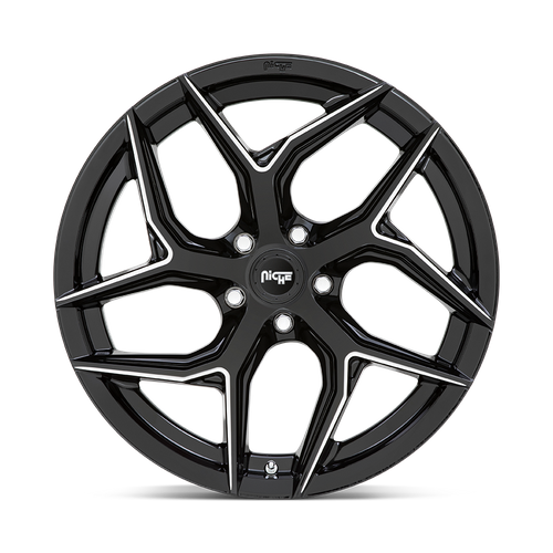 Niche 1PC Torsion – Gloss Black with Milled Accents