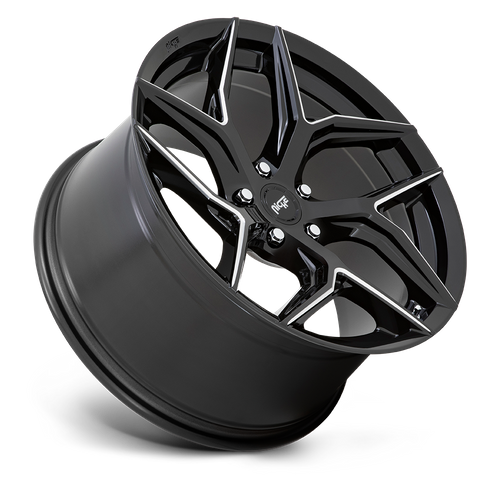 Niche 1PC Torsion – Gloss Black with Milled Accents