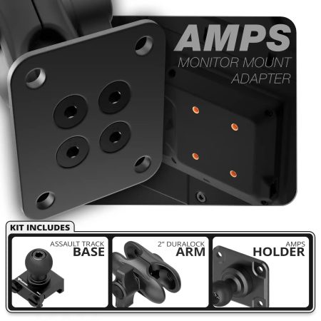 AMPS Tackform – основа Assault Track (Picatinny) – рамо DuraLock 2"