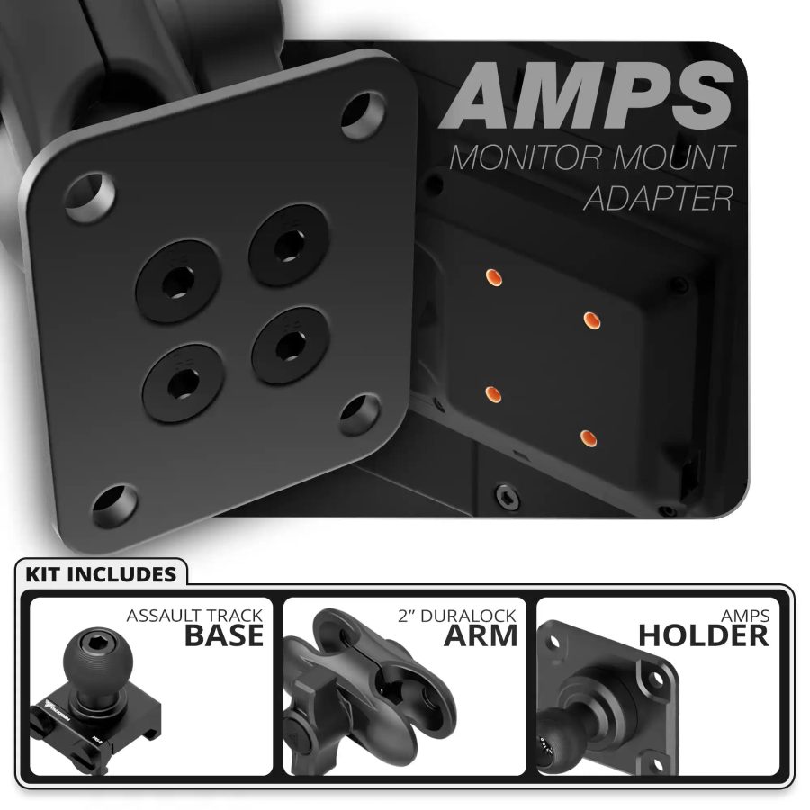 AMPS Tackform – основа Assault Track (Picatinny) – рамо DuraLock 2"