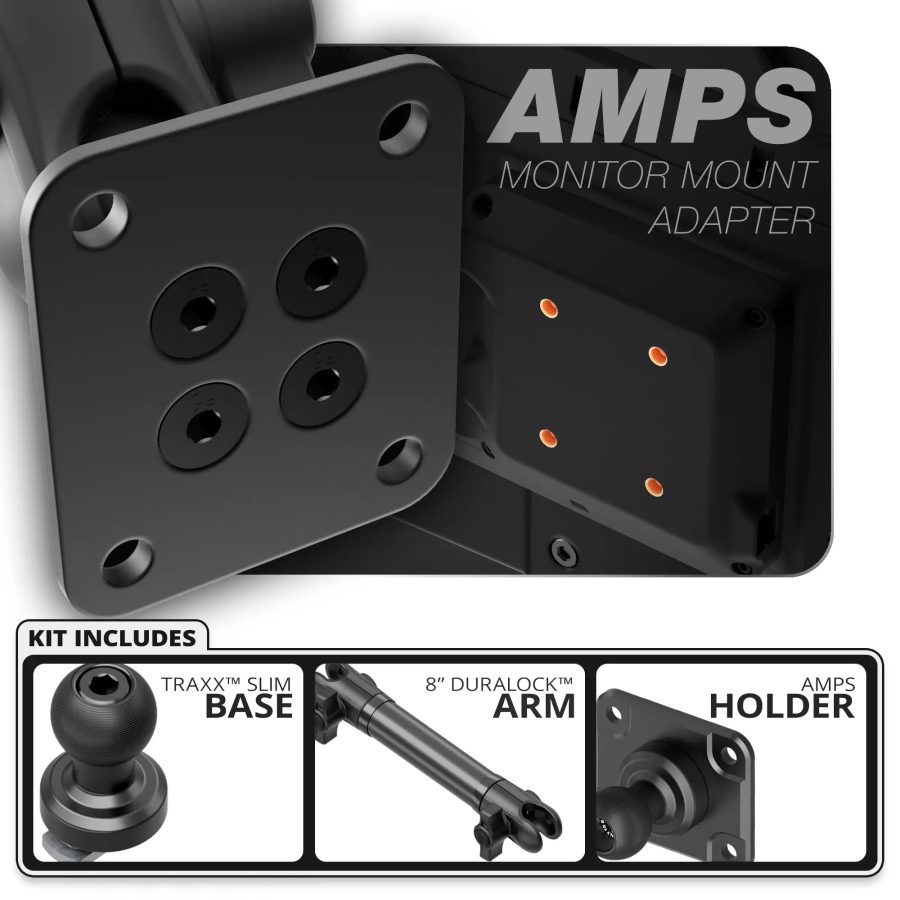 AMPS Tackform – основа Slim Track – рамо DuraLock 8"
